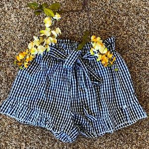 Plaid shorts